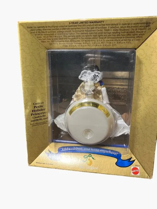 Disney Holiday Collection Petite Holiday Princess Snow White Ornament Mattel 200 - Picture 5 of 16